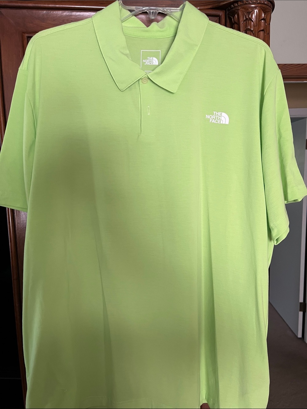 The North Face Men’s Neon Lime Polo Shirt
